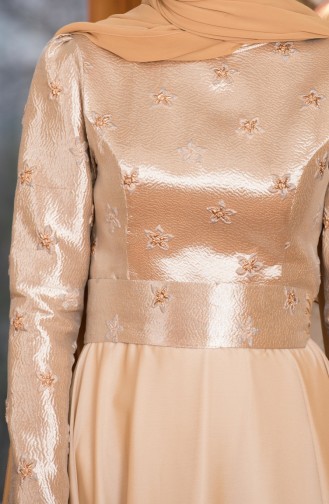 فساتين سهرة بتصميم اسلامي ذهبي 3016-01