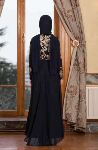 فستان بتصمم مزين بتفاصيل من الترتر  52681-01