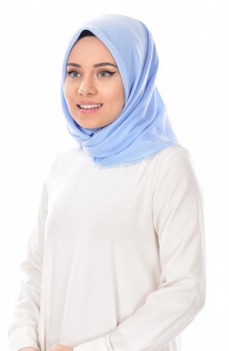  Baumwoll  Kopftuch  95092-10 Baby Blau 10