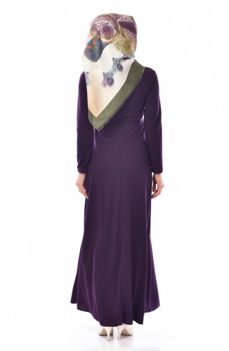 Purple İslamitische Jurk 1082-04