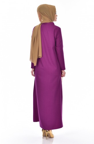 Purple Abaya 0055-10