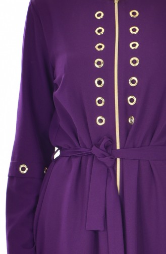 Purple Abaya 2123-02