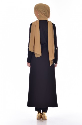 Abaya 2123-01 Schwarz 2123-01