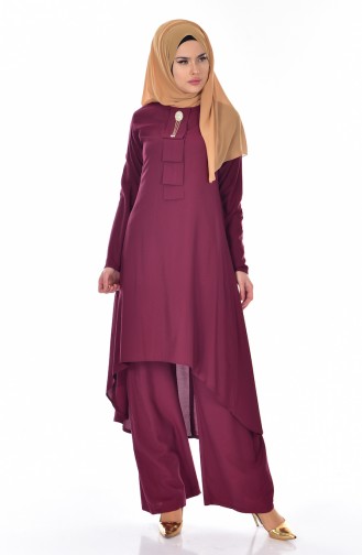 Tunic Trousers Double Suit 9005-05 Cherry 9005-05