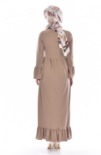 Mink Hijab Dress 1656-05