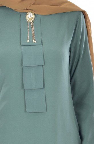 Tunik Pantolon İkili Takım 9005-06 Çağla Yeşili 9005-06