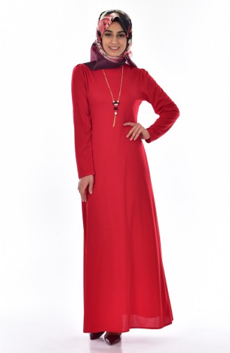فستان أحمر 8104-02