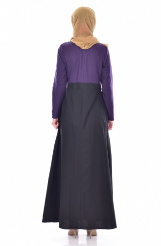 Purple İslamitische Jurk 2265-08