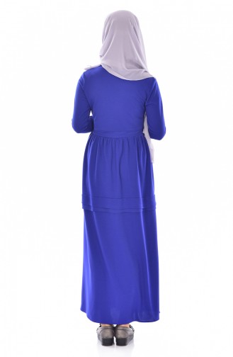 Saxon blue İslamitische Jurk 1081-05