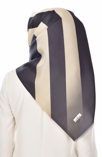 Digital Printed Taffeta Scarf 95095-07 Stone 07