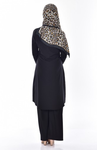 Tunic Trousers Double Suit 9013-01 Black 9013-01