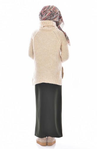 Pencil Skirt 2002-02 Khaki 2002-02