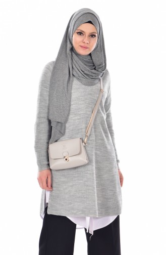 Light Gray Knitwear 2022-08