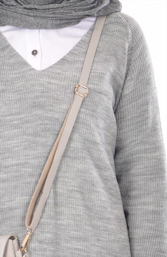 Light Gray Knitwear 2022-08