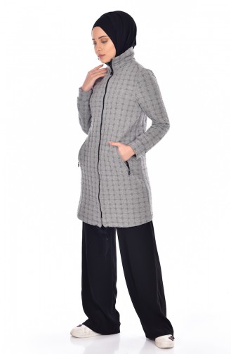 Gray Winter Coat 41026-02