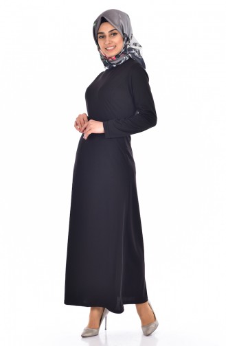 Hijab Kleid  5162-03 Schwarz 5162-03