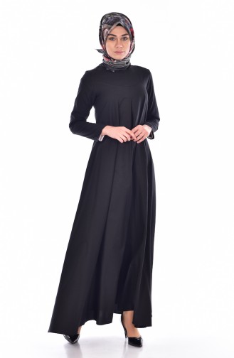 Black İslamitische Jurk 2909-03