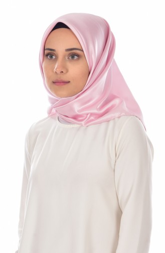 Satin Kopftuch 50061-01 Pink 50061-01