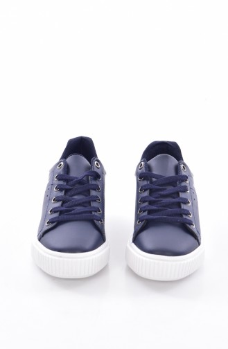 Navy Blue Sport Shoes 0778-09