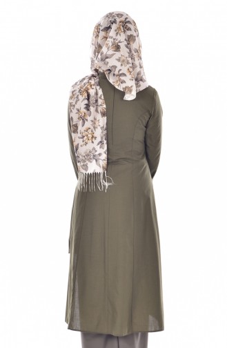  Asymmetrische Tunika 6002-03 Khaki 6002-03