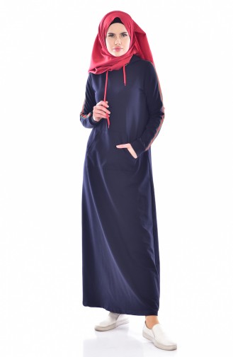 Robe Sport avec Poches 8065-02 Bleu Marine 8065-02