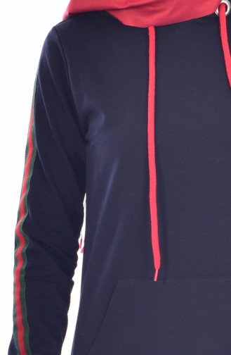 Robe Sport avec Poches 8065-02 Bleu Marine 8065-02