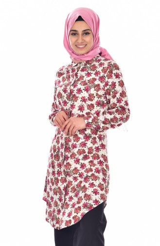 Viskon Emprime Tunik 2438-01 Mürdüm