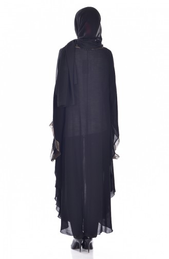 Black Abaya 1494-02