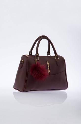 Lady Shoulder Bag 100-001-169W Burgundy 100-001-169W
