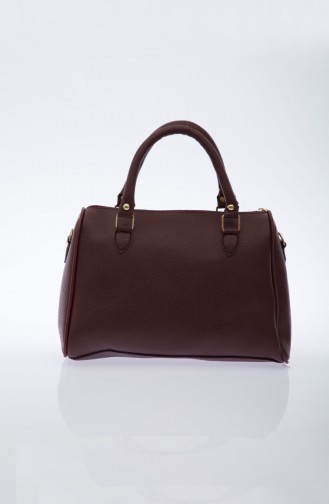 Lady Shoulder Bag 100-001-169W Burgundy 100-001-169W