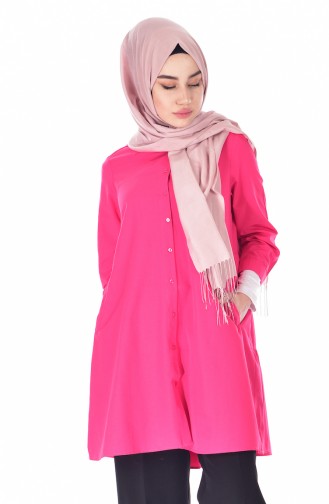 Boyfriend Hemd 61016-04 Fuchsia 61016-04