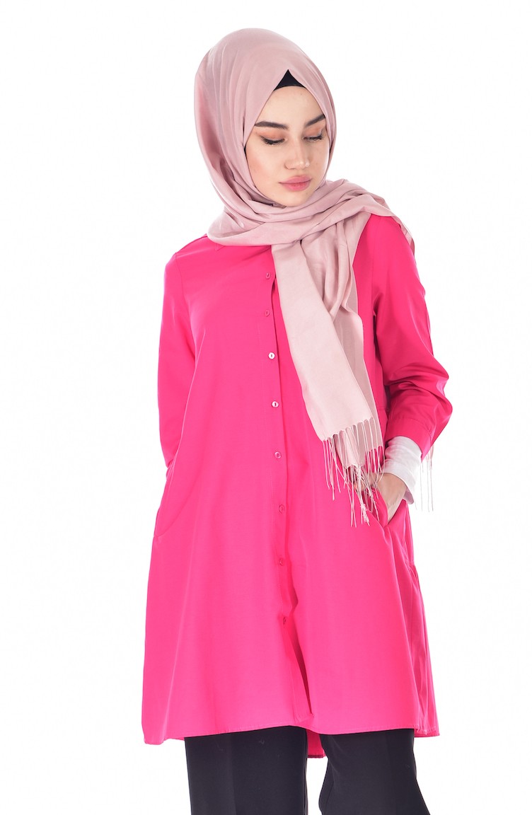Boyfriend Hemd 61016-04 Fuchsia 61016-04