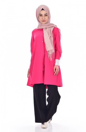 Boyfriend Hemd 61016-04 Fuchsia 61016-04