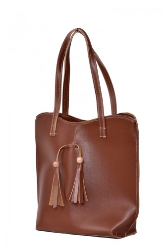 Brown Shoulder Bag 758KHV