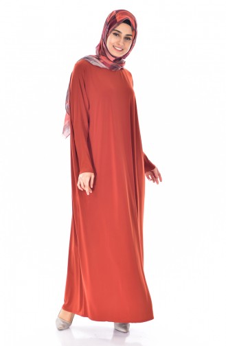 Brick Red Abaya 1780-12