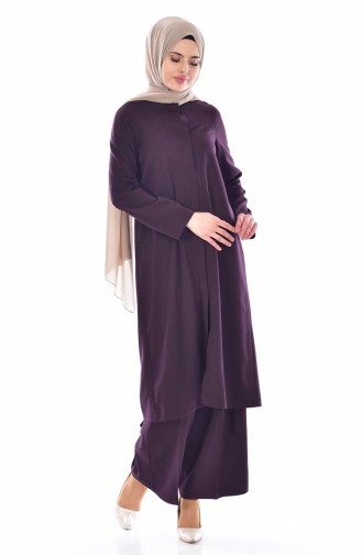 Tunik Pantolon İkili Takım 1805-04 Mor 1805-04
