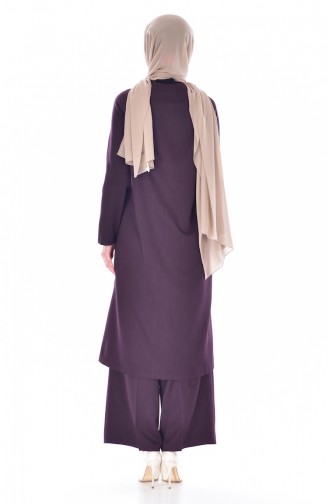 Tunik Pantolon İkili Takım 1805-04 Mor 1805-04