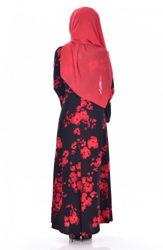 Black Hijab Dress 0207-01