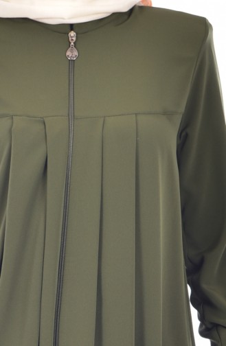 Khaki Abaya 4010-02