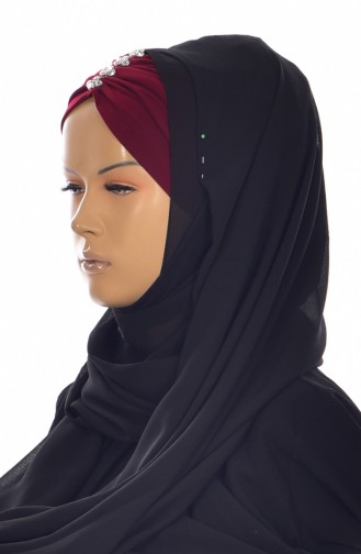 Claret Red Underscarf 0016-14