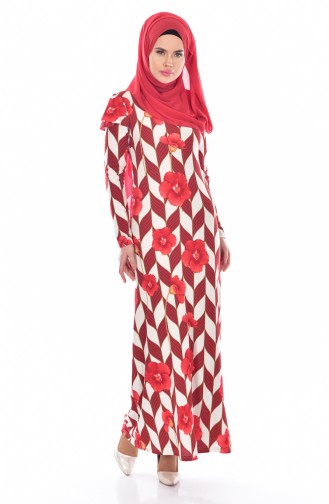 Robe Froufrous 5173-02 Bordeaux 5173-02