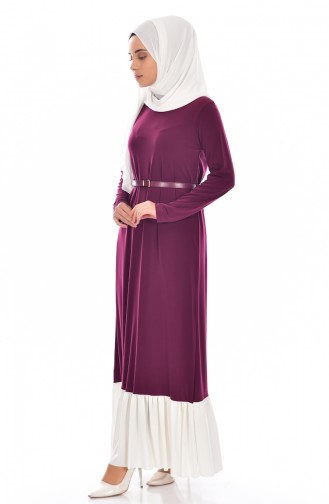 Purple İslamitische Jurk 3342-02