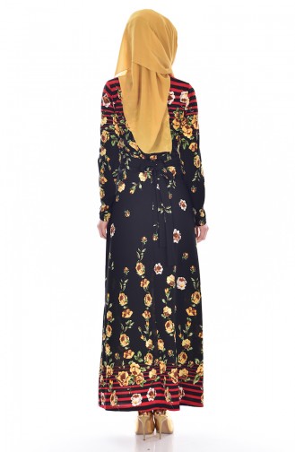 Hijab Kleid 5167-05 Schwarz 5167-05
