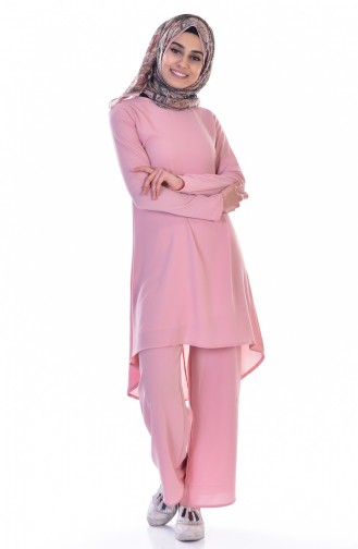 Tunic Trousers Double Suit 18831-04 Dried Rose 18831-04