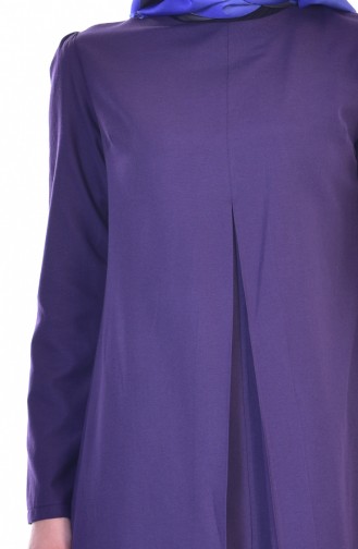Purple Hijab Dress 2912-07