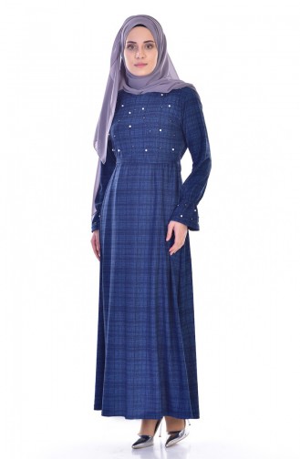 فستان أزرق 6003-04