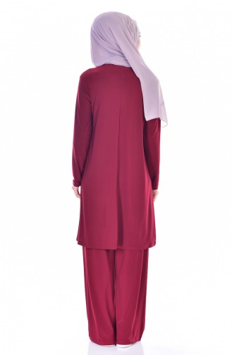 Claret Red Suit 5504-04