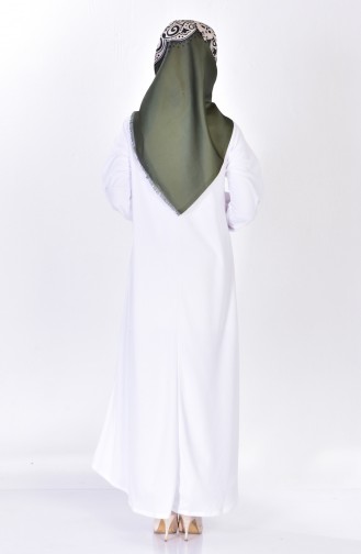 Robe Hijab Ecru 3303-05