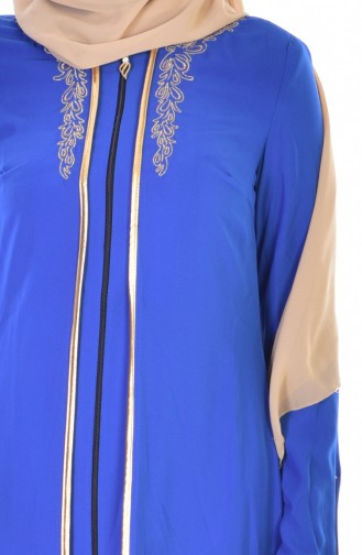 Blue Abaya 5101-02