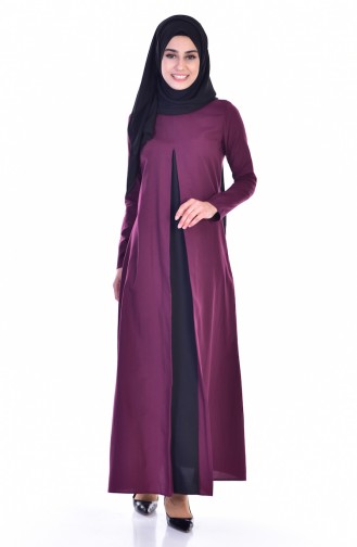 Black Hijab Dress 2915-04